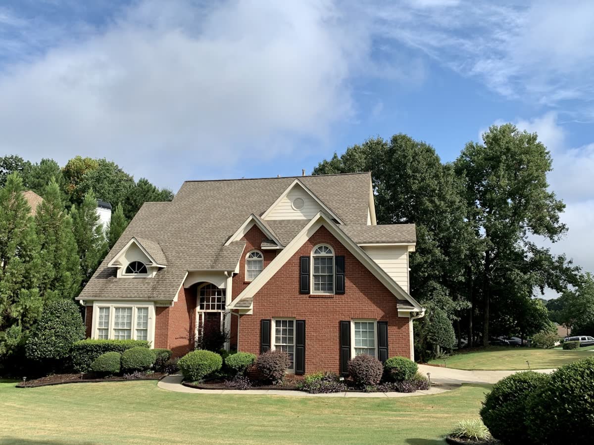 Spacious home with lawn