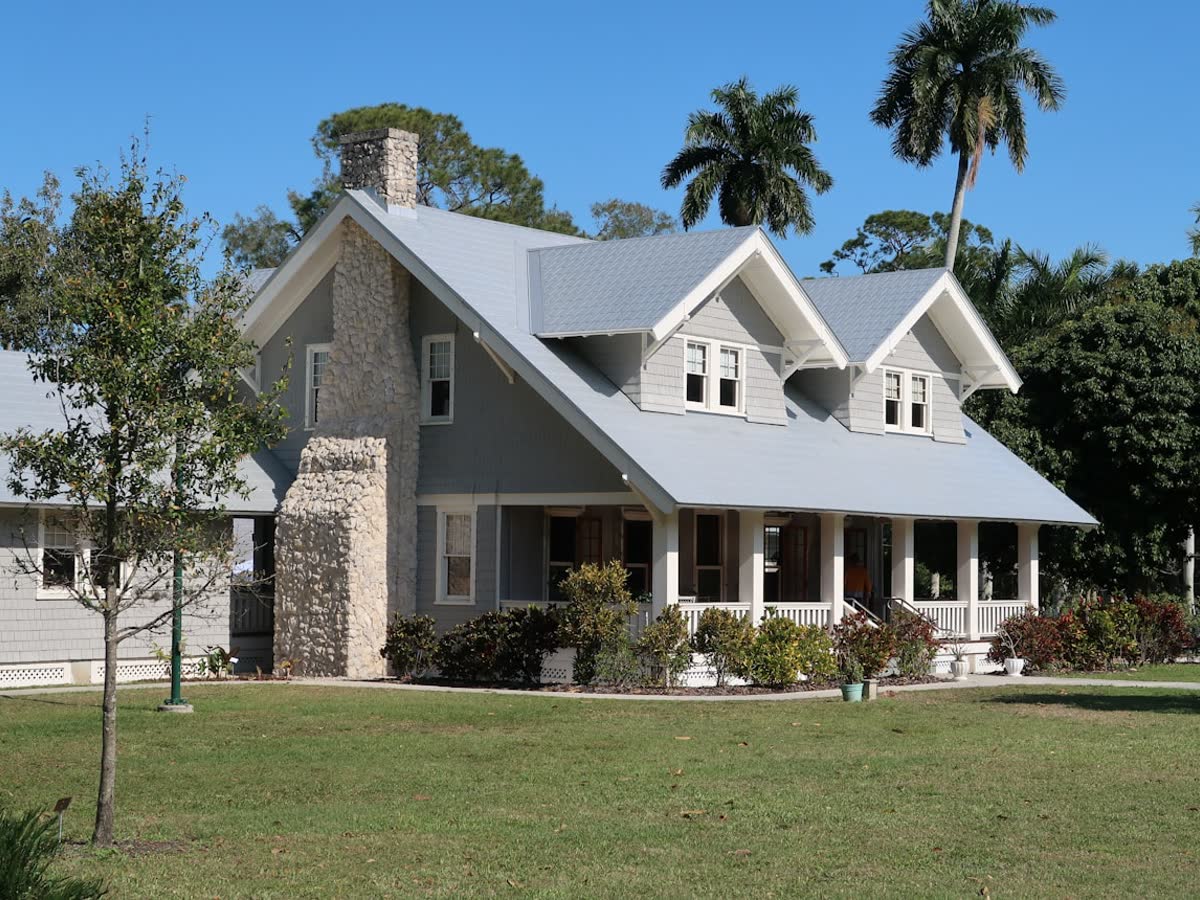 Modern home exterior