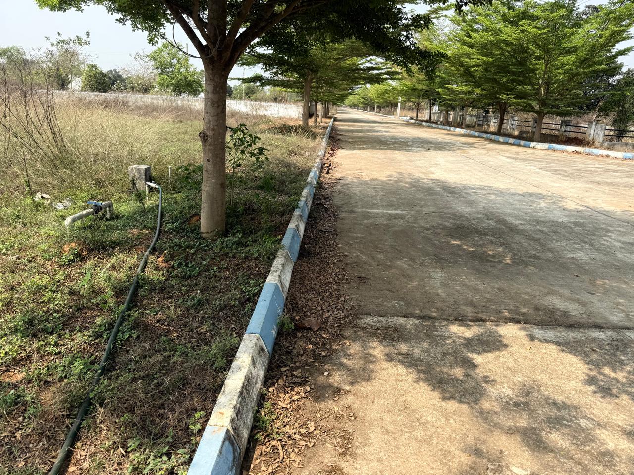 Concrete internal roads at Shanmukha Priya